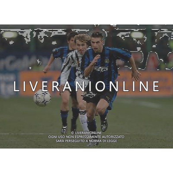 Milano 12-02-04 Inter-Juventus Coppa Italia Tim Cup 2003/04 nella foto pasquale nedved ph marco luzzani/ag aldo liverani s.a.s.