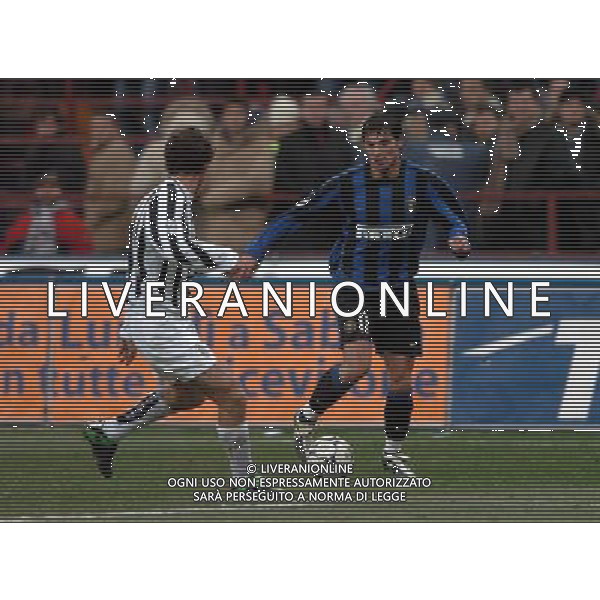Milano 12-02-04 Inter-Juventus Coppa Italia Tim Cup 2003/04 nella foto stankovic ferrara ph marco luzzani/ag aldo liverani s.a.s.