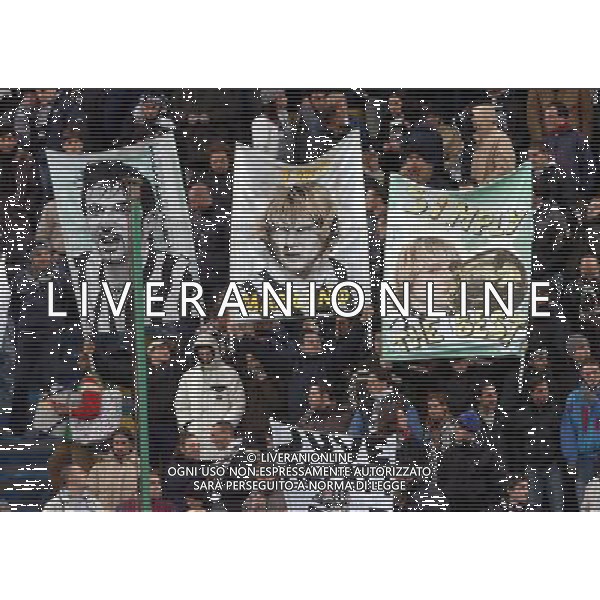 Milano 12-02-04 Inter-Juventus Coppa Italia Tim Cup 2003/04 nella foto tifo juve ph marco luzzani/ag aldo liverani s.a.s.