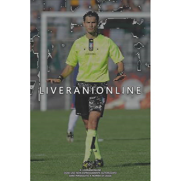 Campionato Lega PRO 1° Divisione girone A Alessandria 26-09-2010 Alessandria - Gubbio nella foto: l\'arbitro Gian Luca Benassi di Bologna foto Garavaglia - ag. Aldo Liverani sas
