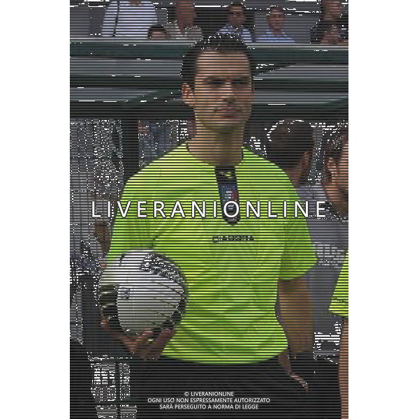 Campionato Lega PRO 1° Divisione girone A Alessandria 26-09-2010 Alessandria - Gubbio nella foto: l\'arbitro Gian Luca Benassi di Bologna foto Garavaglia - ag. Aldo Liverani sas