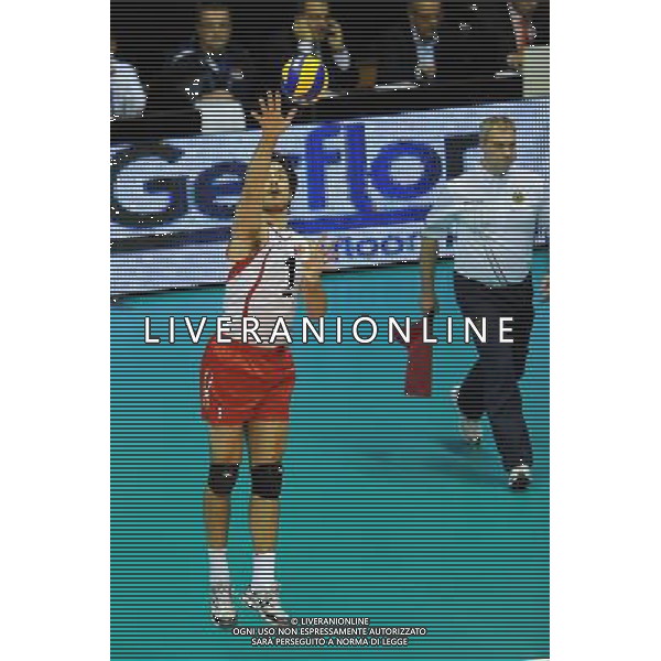 Trieste, 26/09 /2010. FIVB 2010 Men\'s World Championship Canada vs Serbia Gruppo F - 2 turno Nella foto: Mainville Louis-Pierre Foto di Simone Ferraro / Liverani