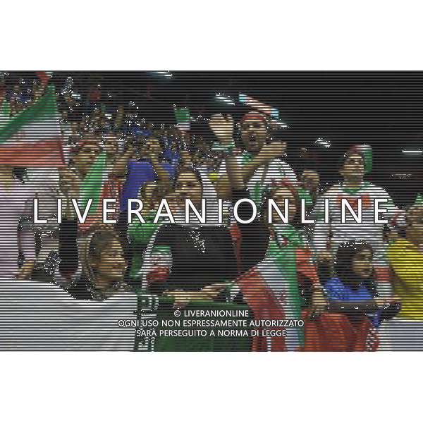 Italia - Iran Volley Campionati Mondiali Pallavolo maschile FIVB 3a giornata della prima fase Milano 27-09-2010 nella foto: tifosi Iran ©Garavaglia / Agenzia Aldo Liverani sas