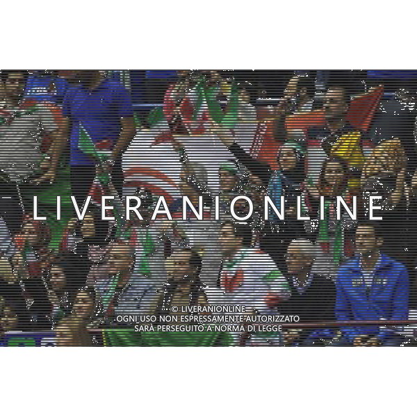 Italia - Iran Volley Campionati Mondiali Pallavolo maschile FIVB 3a giornata della prima fase Milano 27-09-2010 nella foto: tifosi Iran ©Garavaglia / Agenzia Aldo Liverani sas