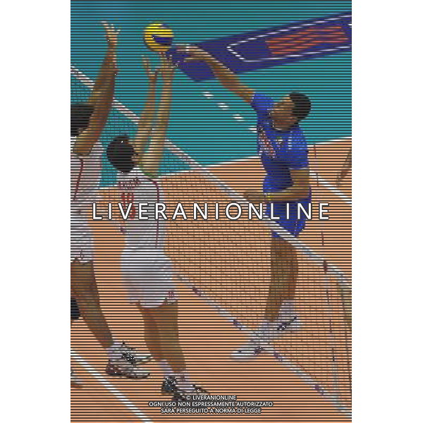 Campionati Mondiali Pallavolo maschile FIVB 3¡ giornata della prima fase Milano 27-09-2010 Italia - Iran nella foto: Luigi Mastrangelo (Italia) foto Garavaglia - ag. Aldo Liverani sas
