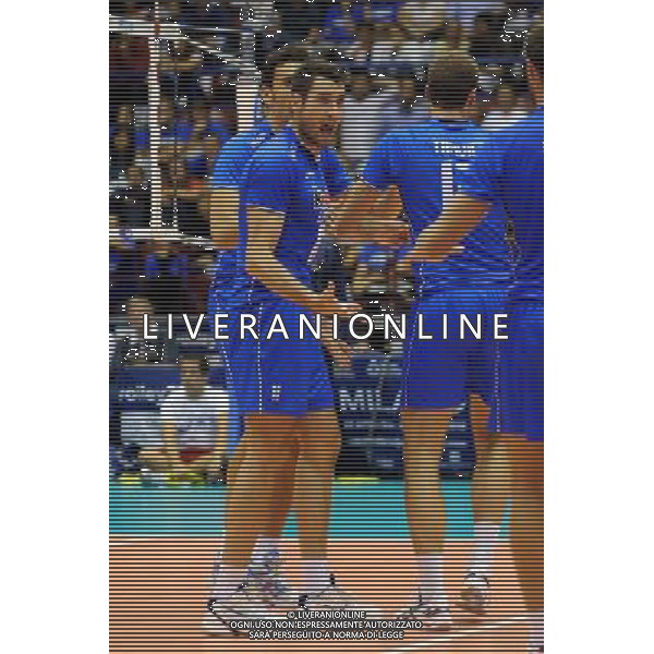 Campionati Mondiali Pallavolo maschile FIVB 3¡ giornata della prima fase Milano 27-09-2010 Italia - Iran nella foto: Cristian Savani (Italia) foto Garavaglia - ag. Aldo Liverani sas