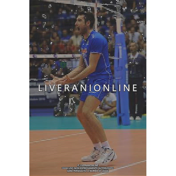 Campionati Mondiali Pallavolo maschile FIVB 3¡ giornata della prima fase Milano 27-09-2010 Italia - Iran nella foto: Cristian Savani (Italia) foto Garavaglia - ag. Aldo Liverani sas