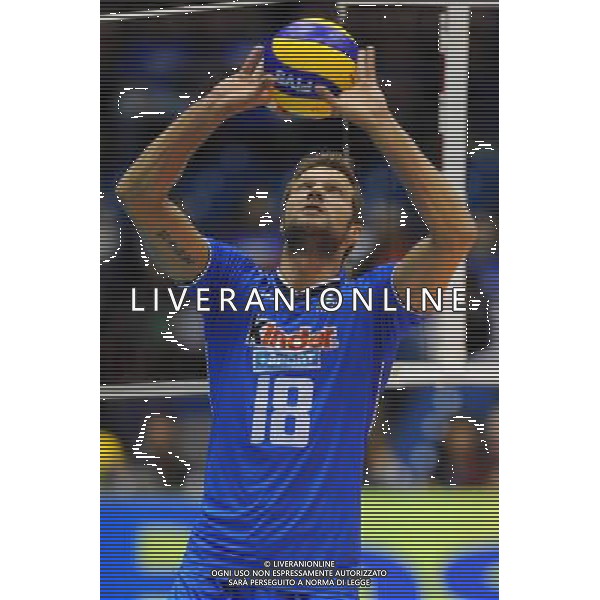 Campionati Mondiali Pallavolo maschile FIVB 3¡ giornata della prima fase Milano 27-09-2010 Italia - Iran nella foto: Matej Cernic (Italia) foto Garavaglia - ag. Aldo Liverani sas