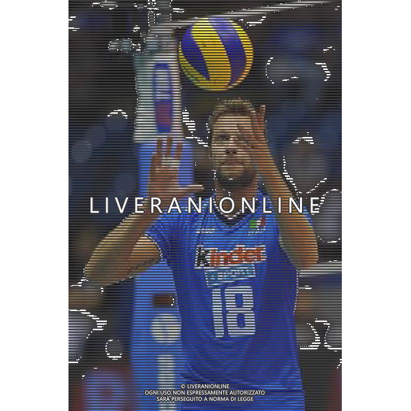 Campionati Mondiali Pallavolo maschile FIVB 3¡ giornata della prima fase Milano 27-09-2010 Italia - Iran nella foto: Matej Cernic (Italia) foto Garavaglia - ag. Aldo Liverani sas