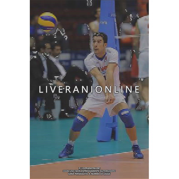 Campionati Mondiali Pallavolo maschile FIVB 3¡ giornata della prima fase Milano 27-09-2010 Italia - Iran nella foto: Davide Marra (Italia) foto Garavaglia - ag. Aldo Liverani sas