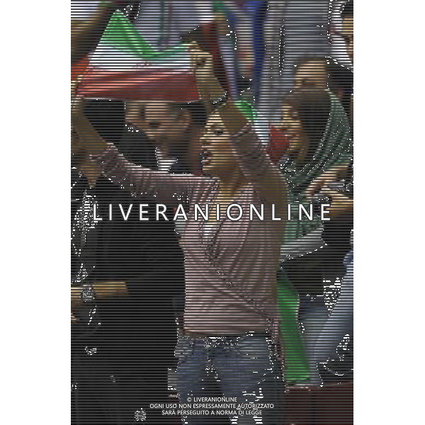 Campionati Mondiali Pallavolo maschile FIVB 3¡ giornata della prima fase Milano 27-09-2010 Italia - Iran nella foto: tifosi Iran sulle tribune del forum foto Garavaglia - ag. Aldo Liverani sas