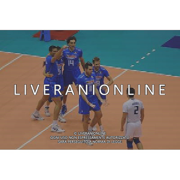 Campionati Mondiali Pallavolo maschile FIVB 3¡ giornata della prima fase Milano 27-09-2010 Italia - Iran nella foto: esultanza Italia foto Garavaglia - ag. Aldo Liverani sas