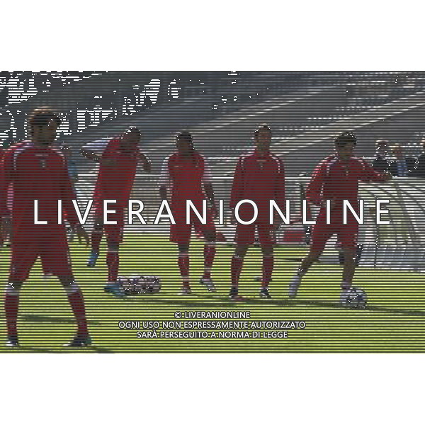 20100927: BRAGA, PORTUGAL - SC Braga training session to prepare Champions League 2010/2011 match against Shaktar Donetsk. In picture: Miguel Garcia, Meyong, Alan, Hugo Viana, Andres Madrid. PHOTO: CITYFILES/NEWSPIX.PL - AG. ALDO LIVERANI SAS ITALY ONLY ALLENAMENTO DELLA SQUADRA PORTOGHESE DEL BRAGA IN VISTA DELLA PARTITA DI CHAMPIONS LEAGUE 2010-2011 CONTRO IL SHAKTAR DONETSK