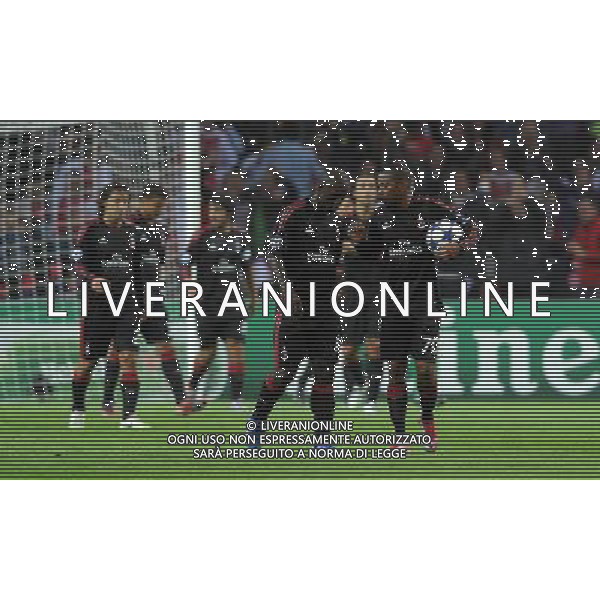 UEFA Champions League 2010/2011 Gruppo G Amsterdam (Olanda) - 28.09.2010 Ajax-Milan Nella Foto:delusione seedorf robinho /Ph.Vitez-Ag. Aldo Liverani