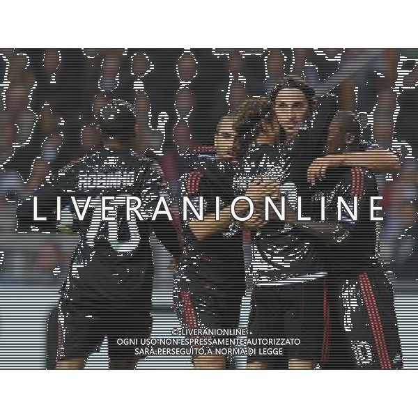 UEFA Champions League 2010/2011 Gruppo G Amsterdam (Olanda) - 28.09.2010 Ajax-Milan Nella Foto:ibrahimovic esulta /Ph.Vitez-Ag. Aldo Liverani