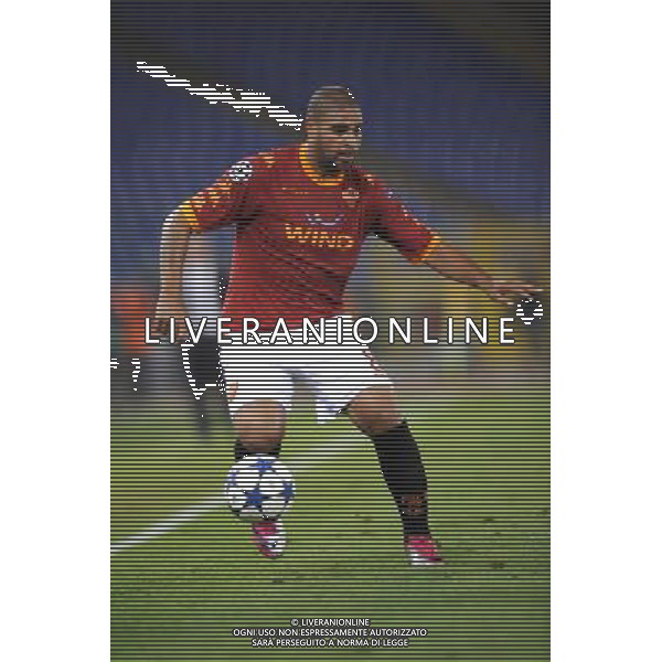 Roma - 28/09/2010 - Stadio Olimpico - Uefa Champions League 2010/2011 - Fase a gironi - Gruppo E - Roma vs CFR Cluj - nella foto: ADRIANO ph. Corradetti/Aldo LIVERANI Sas
