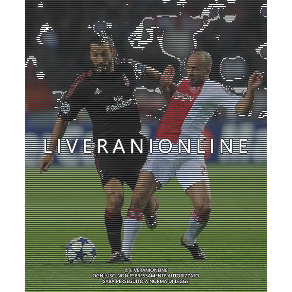 UEFA Champions League 2010/2011 Gruppo G Amsterdam (Olanda) - 28.09.2010 Ajax-Milan Nella Foto:zambrotta-de zeeuw /Ph.Vitez-Ag. Aldo Liverani