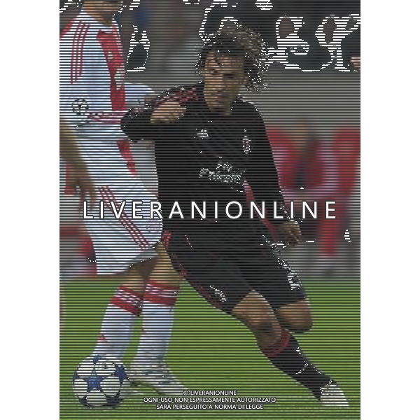 UEFA Champions League 2010/2011 Gruppo G Amsterdam (Olanda) - 28.09.2010 Ajax-Milan Nella Foto:pirlo /Ph.Vitez-Ag. Aldo Liverani