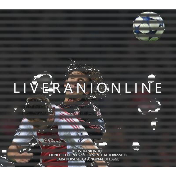 UEFA Champions League 2010/2011 Gruppo G Amsterdam (Olanda) - 28.09.2010 Ajax-Milan Nella Foto:pirlo-sulejmani /Ph.Vitez-Ag. Aldo Liverani