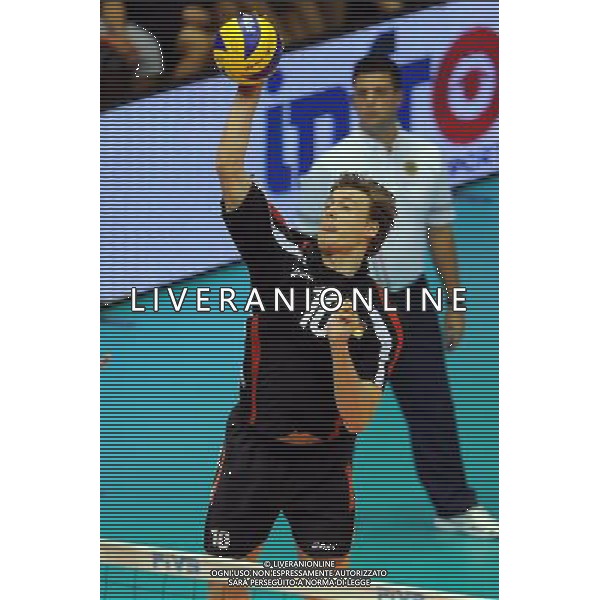 Trieste, 26/09 /2010. FIVB 2010 Men\'s World Championship Polonia vs Germania Gruppo F - 2 turno Nella foto: Schops Jochen Foto di Simone Ferraro / Liverani