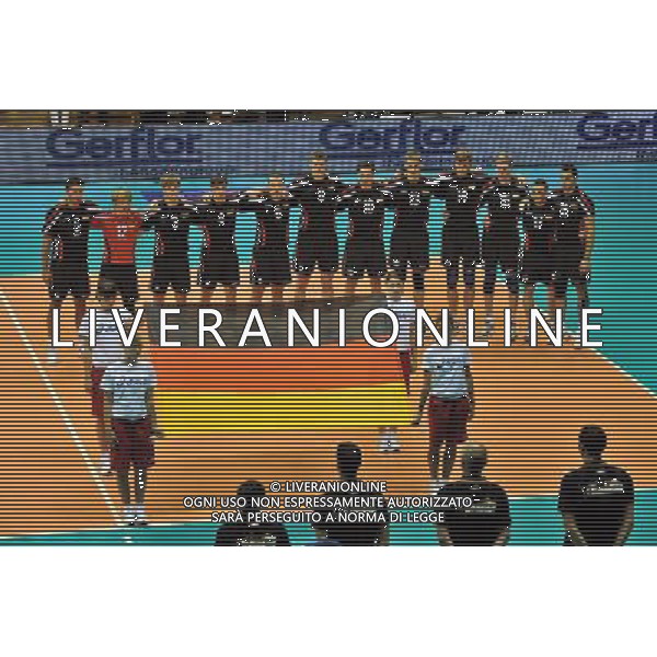Trieste, 26/09 /2010. FIVB 2010 Men\'s World Championship Polonia vs Germania Gruppo F - 2 turno Nella foto: Germania Foto di Simone Ferraro / Liverani