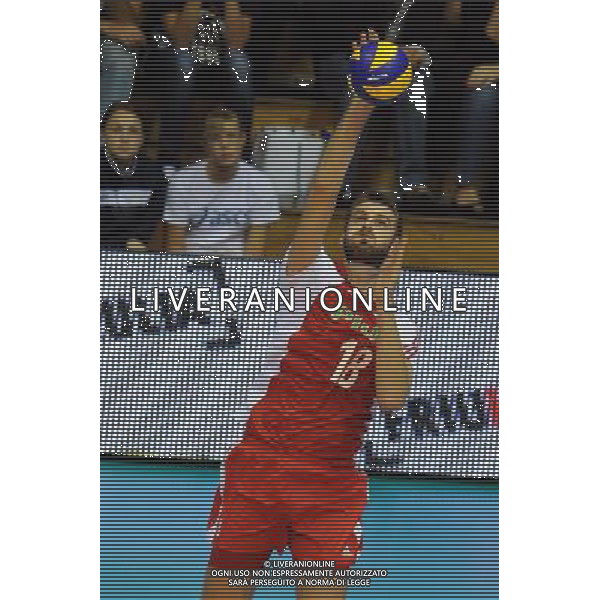 Trieste, 26/09 /2010. FIVB 2010 Men\'s World Championship Polonia vs Germania Gruppo F - 2 turno Nella foto: Mozdzonek Marcin Foto di Simone Ferraro / Liverani