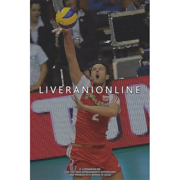 Trieste, 26/09 /2010. FIVB 2010 Men\'s World Championship Polonia vs Germania Gruppo F - 2 turno Nella foto: Winiarski Michal Foto di Simone Ferraro / Liverani