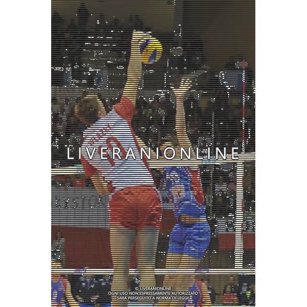 Trieste, 27/09 /2010. FIVB 2010 Men\'s World Championship Serbia vs Polonia Gruppo F - 3 turno Nella foto: Wlazly Mariusz Foto di Simone Ferraro / Liverani