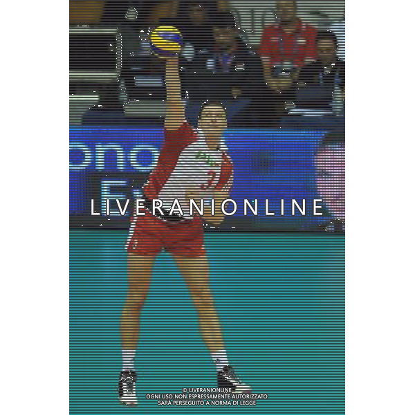 Trieste, 27/09 /2010. FIVB 2010 Men\'s World Championship Serbia vs Polonia Gruppo F - 3 turno Nella foto: Gruszka Piotr Foto di Simone Ferraro / Liverani