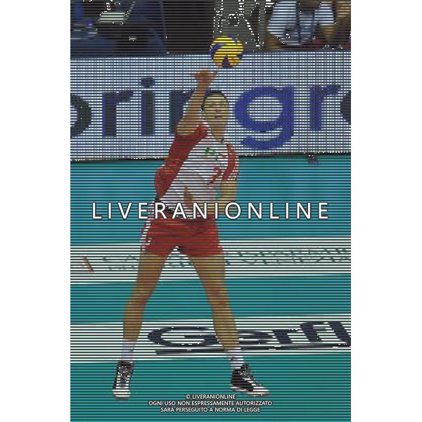 Trieste, 27/09 /2010. FIVB 2010 Men\'s World Championship Serbia vs Polonia Gruppo F - 3 turno Nella foto: Gruszka Piotr Foto di Simone Ferraro / Liverani