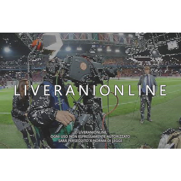 UEFA Champions League 2010/2011 Gruppo G Amsterdam (Olanda) - 28.09.2010 Ajax-Milan Nella Foto:Riprese e inviati SKY TV /Ph.Vitez-Ag. Aldo Liverani