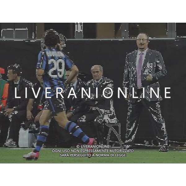 Inter - Werder Brema Champions League 29/09/2010 nella foto benitez e coutinho ©Luzzani/Agenzia Aldo Liverani Sas