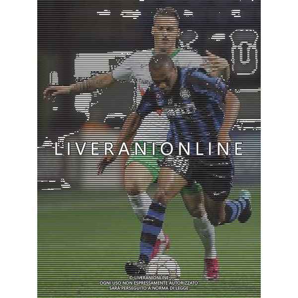 Inter - Werder Brema Champions League 29/09/2010 nella foto arnautovic e biabiany ©Luzzani/Agenzia Aldo Liverani Sas