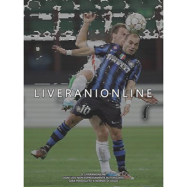 Milano 29-09-2010 Champions League 2010/11 inter-werder brema 4:0 nella foto wesley sneijder e philipp bargfrede ph marco luzzani/ag aldo liverani s.a.s.