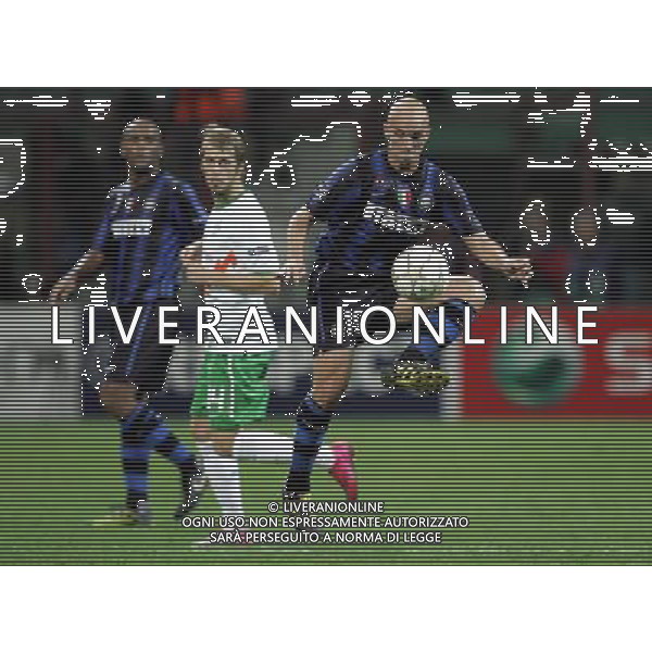 Milano 29-09-2010 Champions League 2010/11 inter-werder brema 4:0 nella foto esteban cambiasso ph marco luzzani/ag aldo liverani s.a.s.