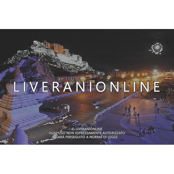 VEDUTA NOTTURNA DELLA CITTA\' DI LHASA NEL TIBET IN CINA nella foto: Palazzo Potala © Zhang Ke/ColorChinaPhoto - Ag. Aldo Liverani sas ITALY ONLY