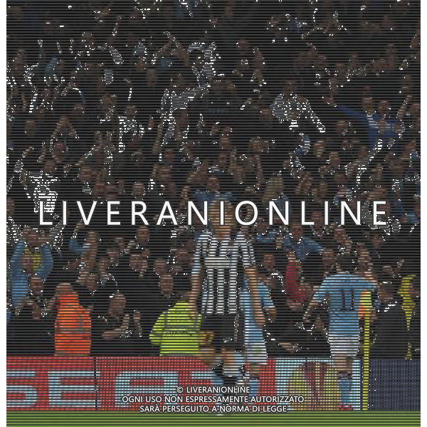 UEFA Europa League 2010/2011 Manchester (Inghilterra) - 30.09.2010 Manchester City-Juventus Nella Foto: adam johnson esultanza dopo il gol /Ph.Vitez-Ag. Aldo Liverani