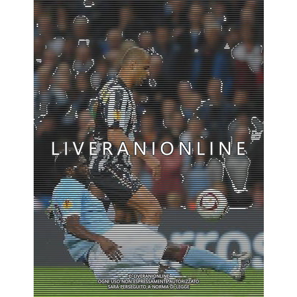 UEFA Europa League 2010/2011 Manchester (Inghilterra) - 30.09.2010 Manchester City-Juventus Nella Foto:kolo toure ferma felipe melo /Ph.Vitez-Ag. Aldo Liverani