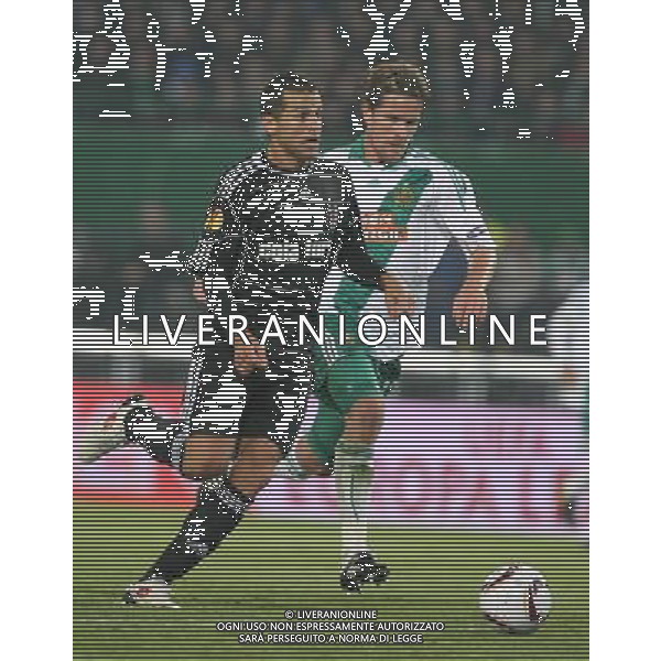 Euroleague group L match between Rapid Vienna v Besiktas Istanbul at Ernst Happel Stadium in Wien, Austria. 30.09.2010 Match Scored: Rapid Vienna 1 v Besiktas Istanbul 2 NELLA FOTO Bobo of Besiktas. Newspix.pl *** Local Caption *** www.newspix.pl AG ALDO LIVERANI ONLY ITALY