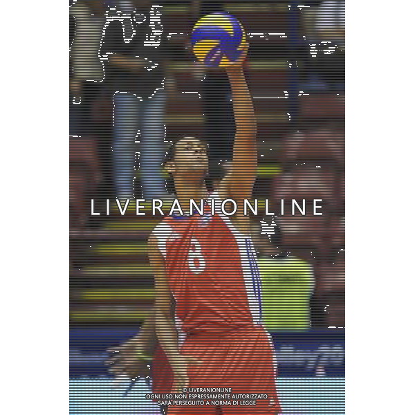 Campionati Mondiali Pallavolo maschile FIVB 1¡ giornata della seconda fase Milano 30-09-2010 Cuba - Serbia nella foto: Rolando Cepeda Abreu (Cuba) foto Garavaglia - ag. Aldo Liverani sas