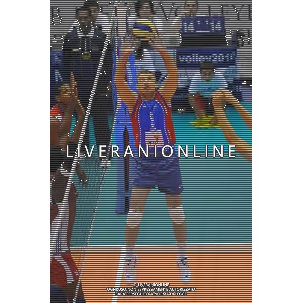 Campionati Mondiali Pallavolo maschile FIVB 1¡ giornata della seconda fase Milano 30-09-2010 Cuba - Serbia nella foto: Nikola Grbic (Serbia) foto Garavaglia - ag. Aldo Liverani sas