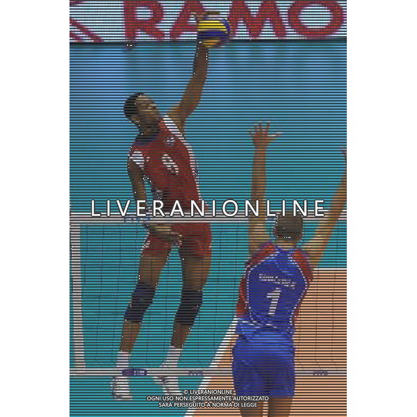 Campionati Mondiali Pallavolo maschile FIVB 1¡ giornata della seconda fase Milano 30-09-2010 Cuba - Serbia nella foto: Rolando Cepeda Abreu (Cuba) foto Garavaglia - ag. Aldo Liverani sas