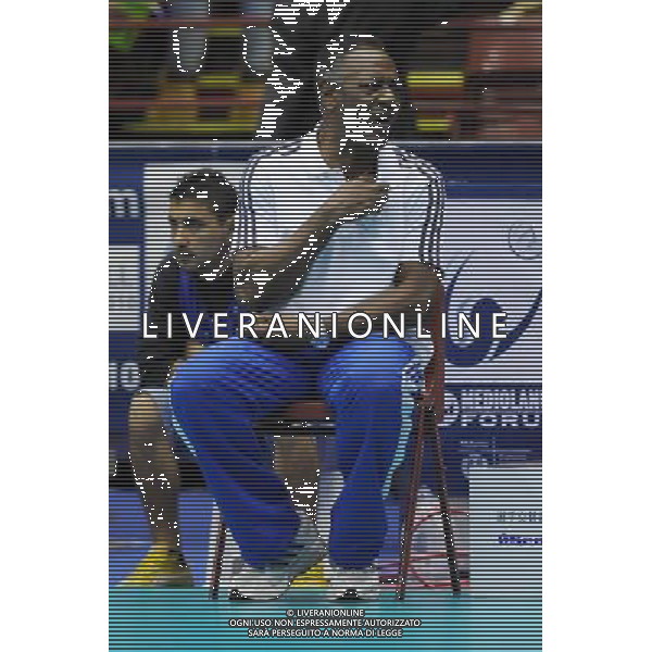 Campionati Mondiali Pallavolo maschile FIVB 1¡ giornata della seconda fase Milano 30-09-2010 Cuba - Serbia nella foto: Orlando Blackwood allenatore di Cuba foto Garavaglia - ag. Aldo Liverani sas