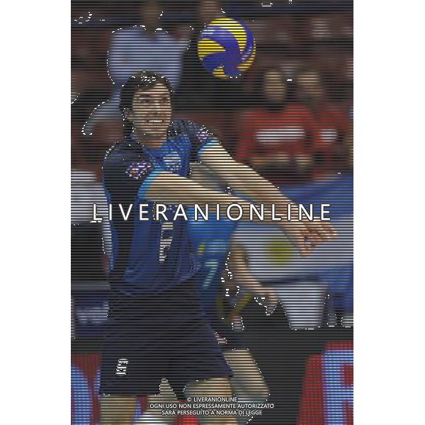 Campionati Mondiali Pallavolo maschile FIVB 1¡ giornata della seconda fase Milano 30-09-2010 Francia - Argentina nella foto: Gustaco Scholtis (Argentina) foto Garavaglia - ag. Aldo Liverani sas