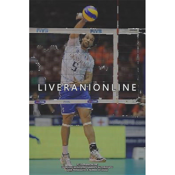 Campionati Mondiali Pallavolo maschile FIVB 1¡ giornata della seconda fase Milano 30-09-2010 Francia - Argentina nella foto: Romain Vadeleux (Francia) foto Garavaglia - ag. Aldo Liverani sas