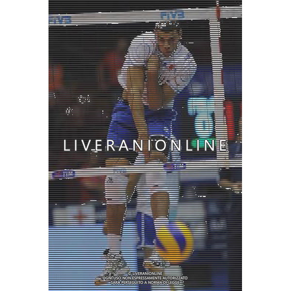Campionati Mondiali Pallavolo maschile FIVB 1¡ giornata della seconda fase Milano 30-09-2010 Francia - Argentina nella foto: Earvin Ngapeth (Francia) foto Garavaglia - ag. Aldo Liverani sas