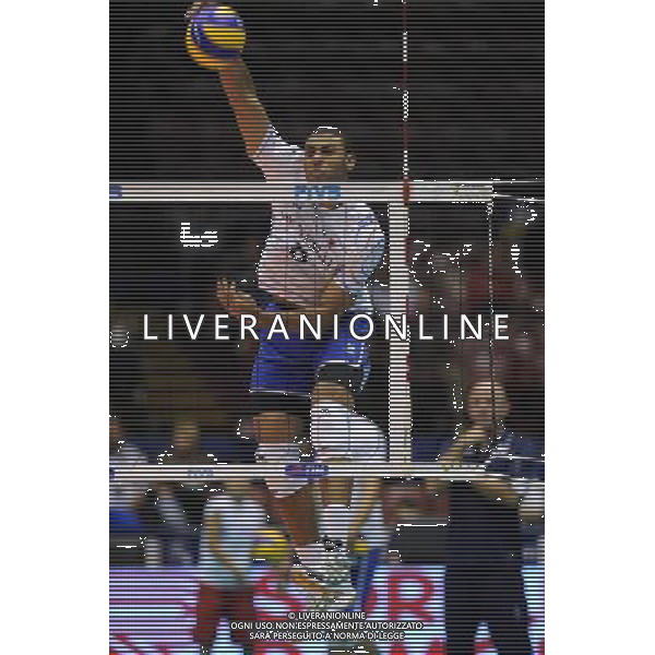 Campionati Mondiali Pallavolo maschile FIVB 1¡ giornata della seconda fase Milano 30-09-2010 Francia - Argentina nella foto: Earvin Ngapeth (Francia) foto Garavaglia - ag. Aldo Liverani sas