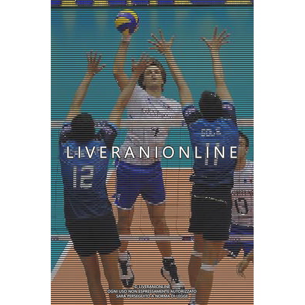 Campionati Mondiali Pallavolo maschile FIVB 1¡ giornata della seconda fase Milano 30-09-2010 Francia - Argentina nella foto: Antonin Rouzier (Francia) foto Garavaglia - ag. Aldo Liverani sas