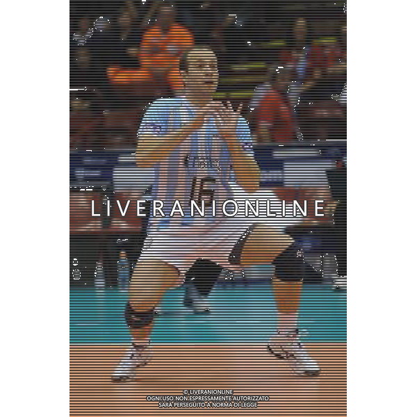 Campionati Mondiali Pallavolo maschile FIVB 1¡ giornata della seconda fase Milano 30-09-2010 Francia - Argentina nella foto: Alexis Gonzalez (Argentina) foto Garavaglia - ag. Aldo Liverani sas