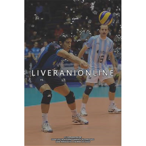 Campionati Mondiali Pallavolo maschile FIVB 1¡ giornata della seconda fase Milano 30-09-2010 Francia - Argentina nella foto: Lucas Ocampo (Argentina) foto Garavaglia - ag. Aldo Liverani sas